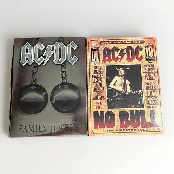 Other - 2 AC/DC DVD SET FAMILY JEWELS AND NO BULL THE DIRECTORS CUT